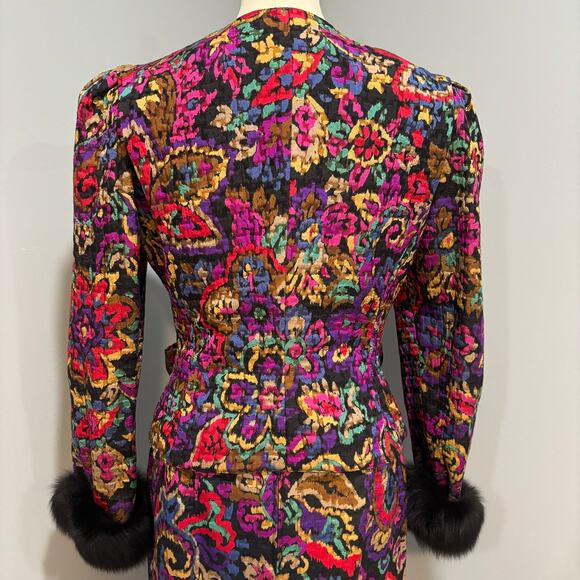 Louis Féraud Vintage Women’s Suit, Size 8 - Picture 3 of 15